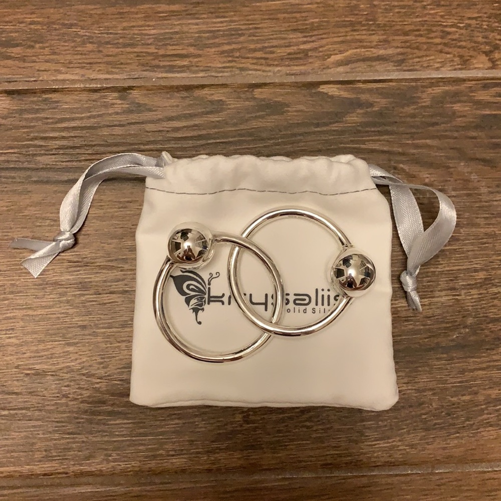 Kryseliis Silver Teether Rattle - Picture 7 of 7